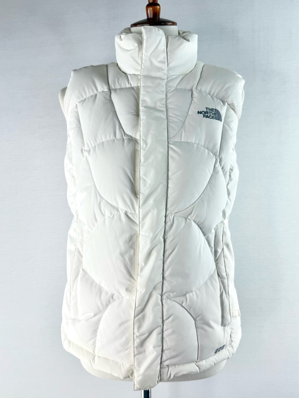The North Face 600 White Goose Down Insulated Puffer Vest